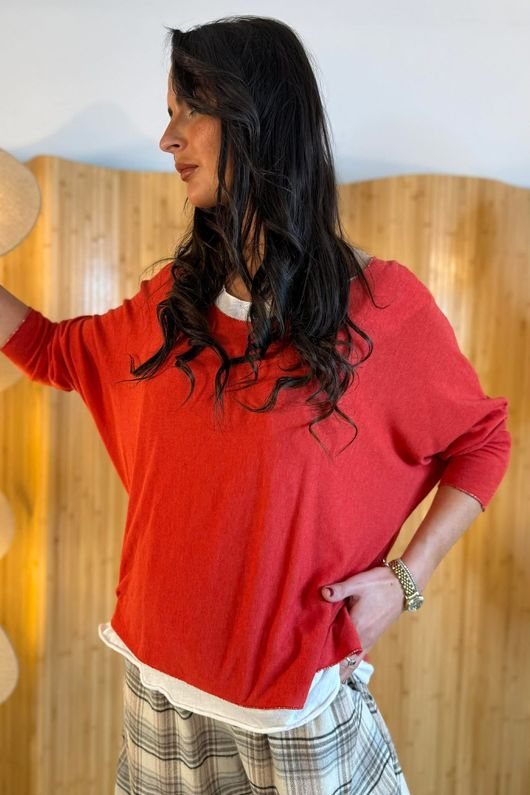 Macaulay 2 in 1 Layer Top Strawberry